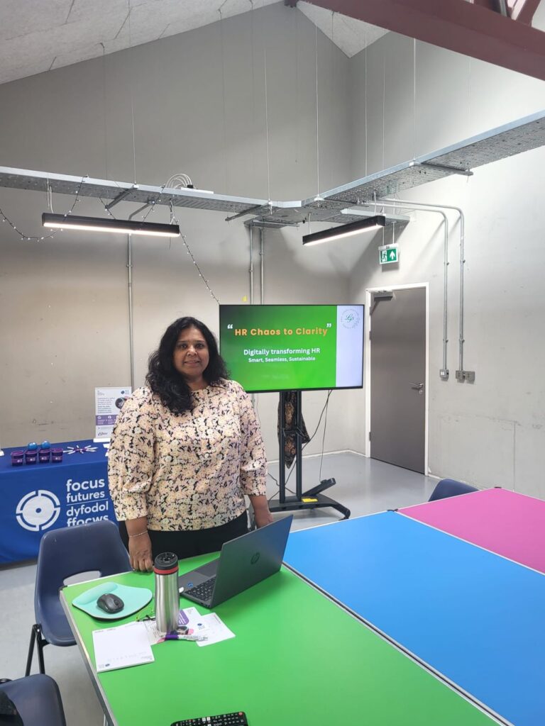 Presenting at the Future Focus Cardiff - HR Chaos to Clarity