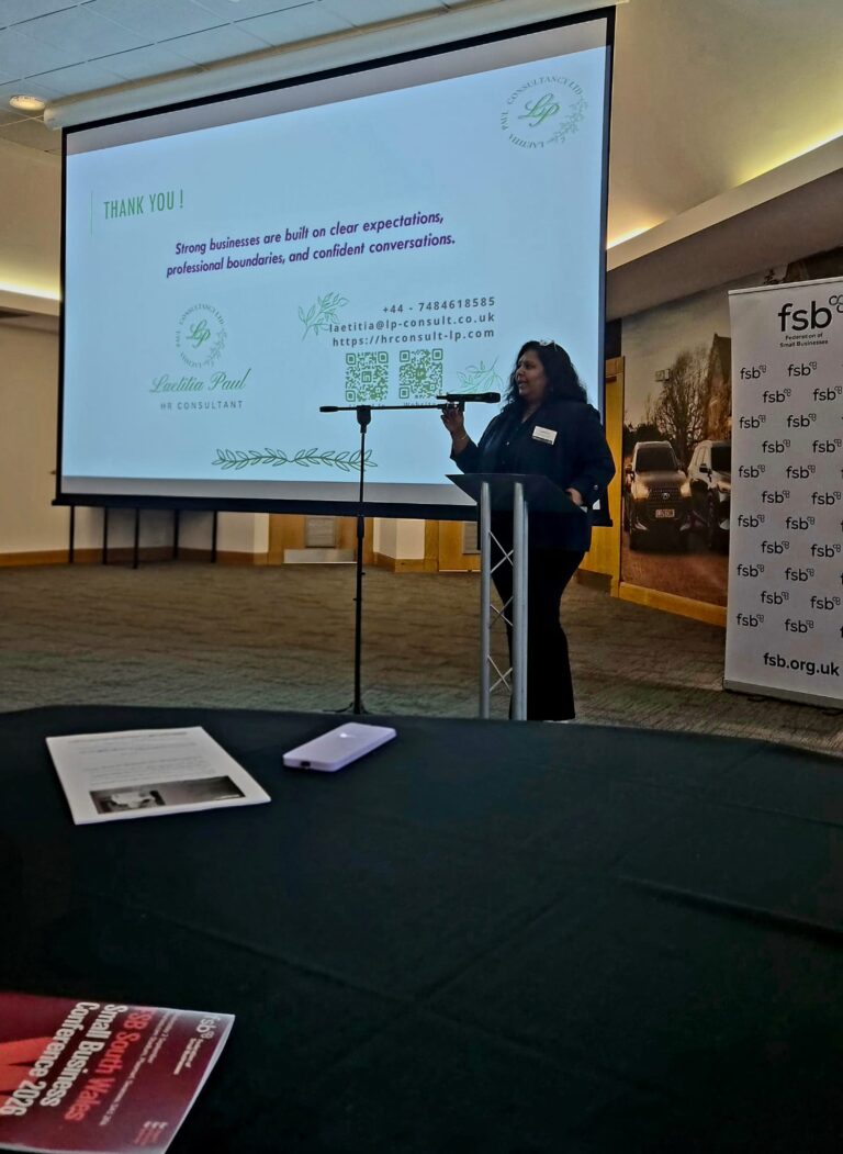 Presenting at the Federation of Small Business Conference 2026